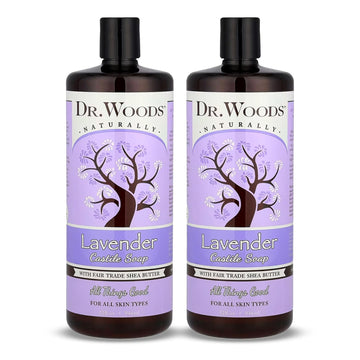 Dr. Woods Pure Lavender Castile Soap With Organic Shea Butter, 32 Ounce