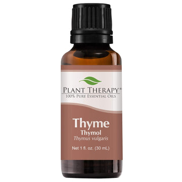 Plant Therapy Thyme Thymol Essential Oil 100% Pure, Undiluted, Natural Aromatherapy, Therapeutic Grade 30 Milliliter (1 Ounce)