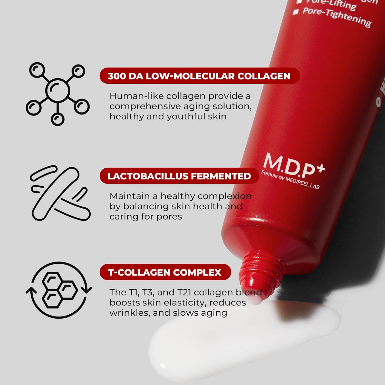 Mdp Red Lacto Collagen Wrapping Mask And Travel-Sized Grinding Cleansing Balm Bundle