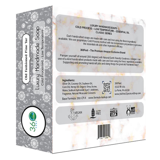 360Feel Berry Sage Soap - Handcrafted Castile Soap Bar With Soothing Scent - Handmade With Essential Oil - Suitable Gift For Anniversaries, Weddings, And Holiday Stockings - Rich Lather