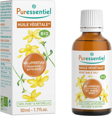 Puressentiel St. John'S Wort (Hypericum Perforatum) Vegetable Oil Organic 50Ml