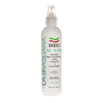 La-Brasiliana Dieci All-In-One Instant Hair Treatment - 8.45 Fl.Oz