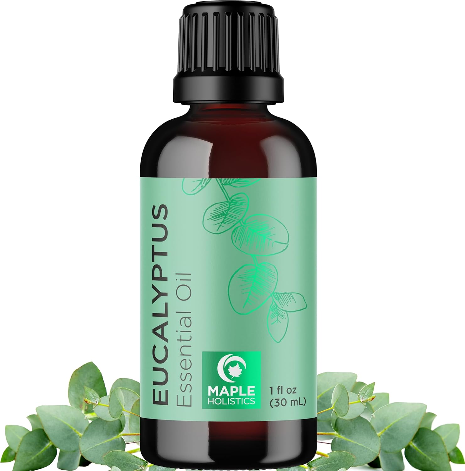 Pure Eucalyptus Essential Oil For Diffuser - Natural Eucalyptus Aromatherapy Diffuser Oil For Scalp Hair Skin And Nails - Undiluted Eucalyptus Essential Oils For Diffusers For Home And Self Care