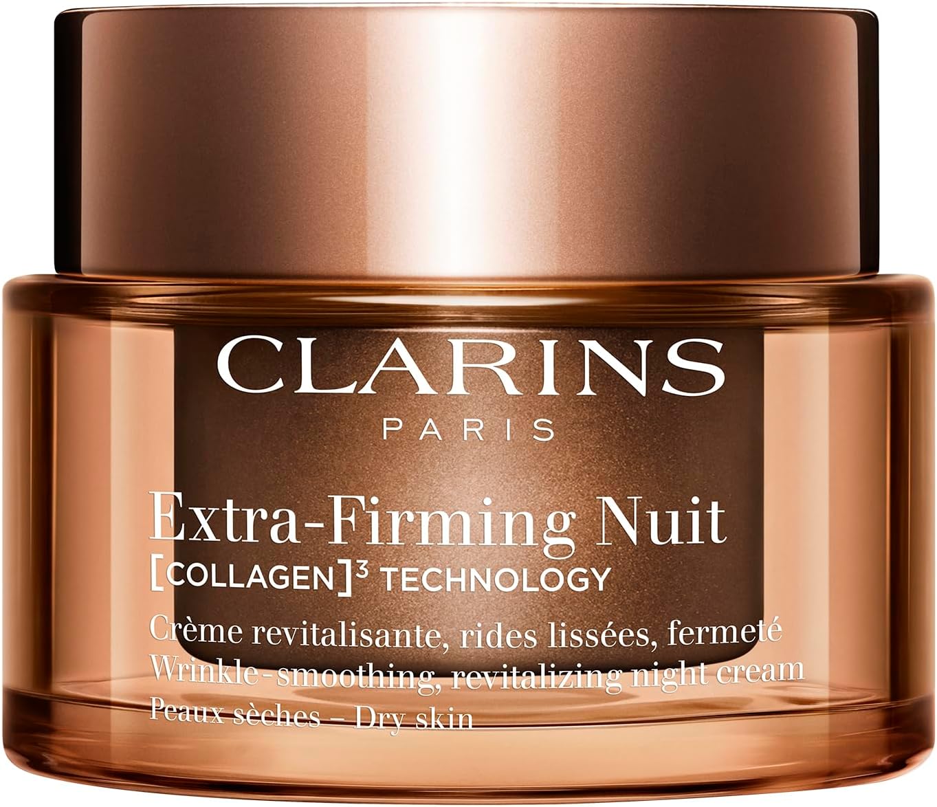 Extra-Firming Night Cream For Dry Skin | Anti-Ageing Moisturiser With Collagen Boosting Ingredients | Nourishing & Firming Face Cream | Refillable Packaging | 50Ml