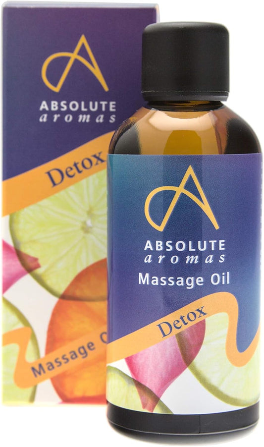 Absolute Aromas Detox Bath & Massage Oil - Grapefruit, Juniperberry and Cedarwood Pure Essential Oils in a Jojoba, Sweet Almond & Evening Primrose Base : Amazon.co.uk: Health & Personal Care