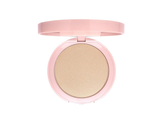 W7 | Glowcomotion Extreme Ice | Highlighter Compact | Multi-Functional Shimmer, Eyeshadow and Highlighting Powder | Color: Icy Diamond Warm Shimmer | Vegan Face Makeup