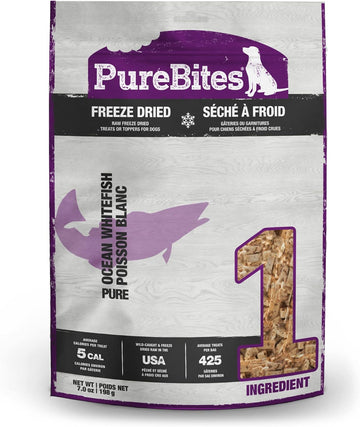 Purebites Ocean Whitefish Freeze-Dried Treats For Dogs, 7.0Oz