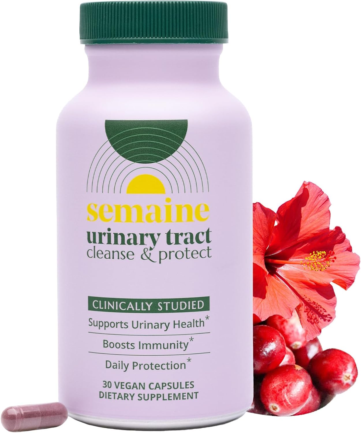 Urinary Tract Cleanse & Protect – 30 Ct, Rapid Relief, Cleanse Biofilm. Uti Prevention Supplement For Women, Support Urinary Tract Health. Combines Cranberry Proanthocyanidins With Hibiscus