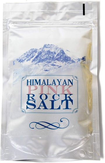 Mystic Moments Himalayan Pink Rock Salt 250g | Natural Bath Soak for Muscle, Perfect for Skin, Face & Body 100% Natural Vegan GMO Free