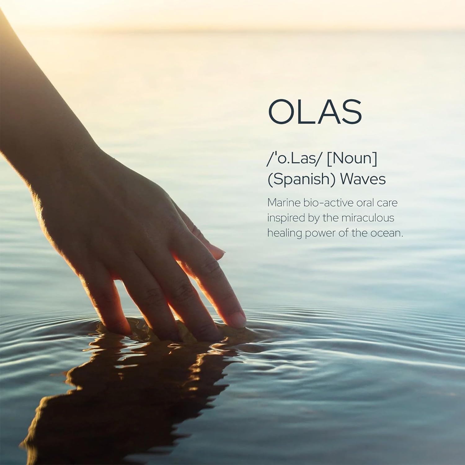 Olas Alcohol Free Mouthwash & Oral Rinse - Marine Bio-Active Mouth Rinse With Essential Oils & Antioxidants For A Healthy Oral Microbiome - Fluoride Free Natural Mouthwash (200 Ml) : Health & Household