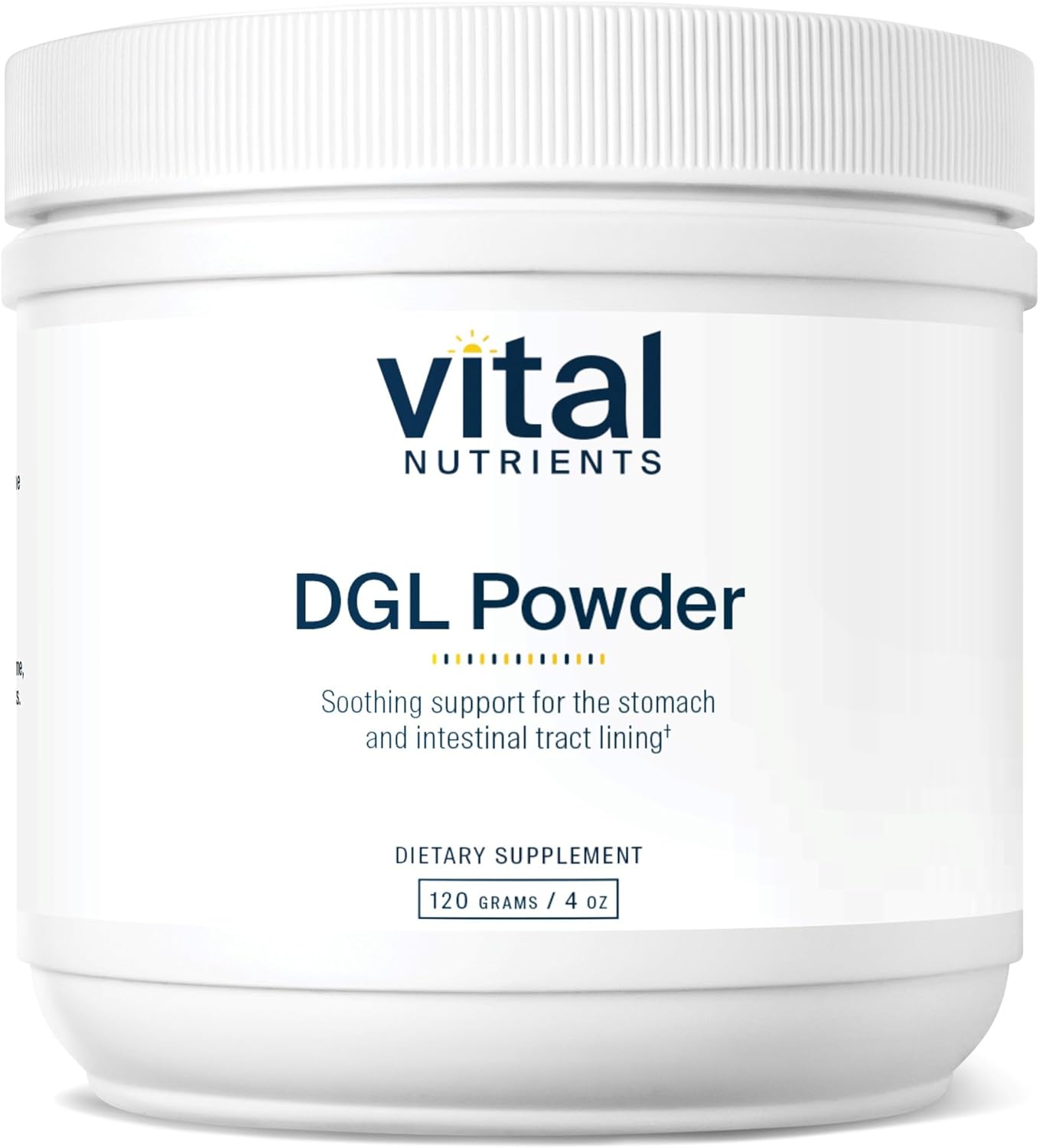 Vital Nutrients DGL Powder | Vegan Supplement | DGL Licorice Root Extract to Support Healthy Stomach Lining and Digestive Tract* | Gluten, Dairy and Soy Free | Non-GMO | 120 Grams