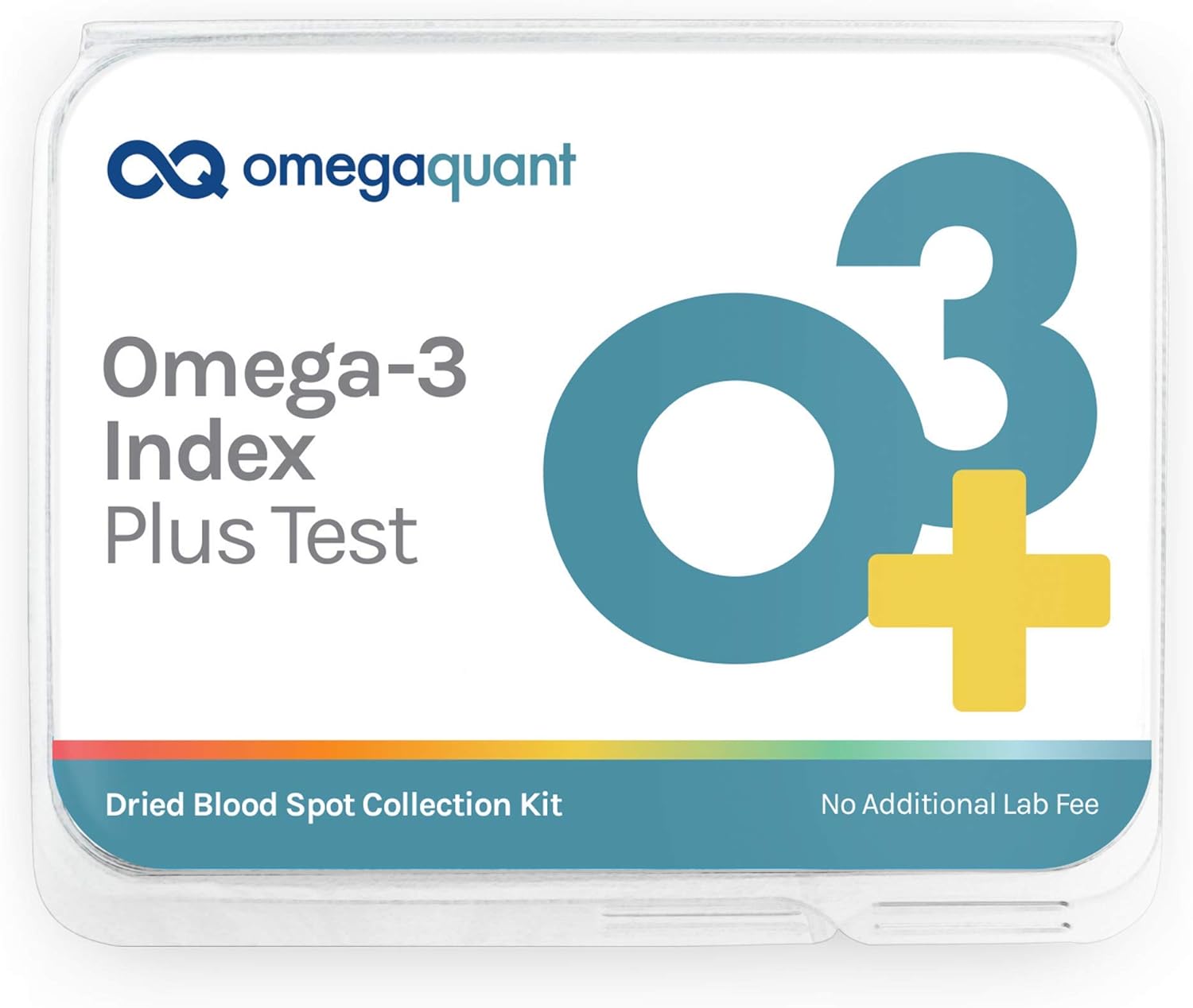 Omega Quant Omega-3 Index Plus Test Kit - Measures Blood Levels of Ome