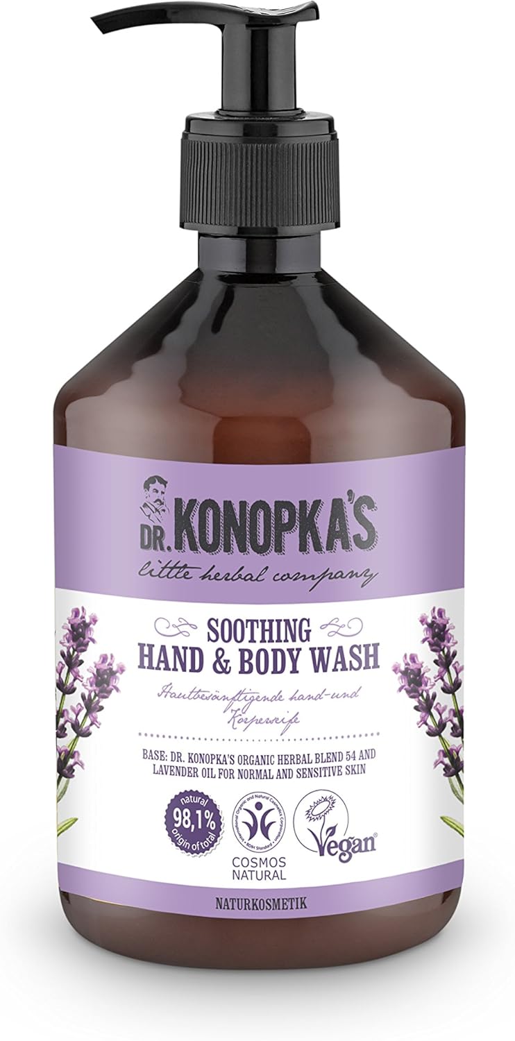 Dr.Konopka'S Soothing Hand And Body Wash, 500 Ml (Pack Of 2)