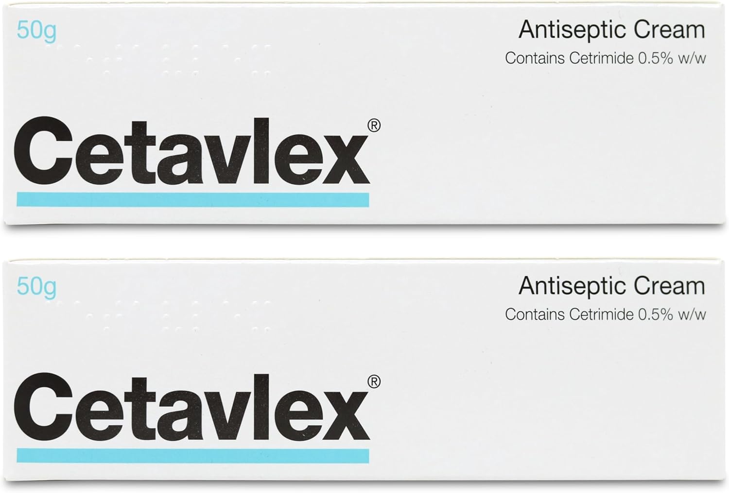 Cetavlex Antiseptic Cream 50G - Pack Of 2