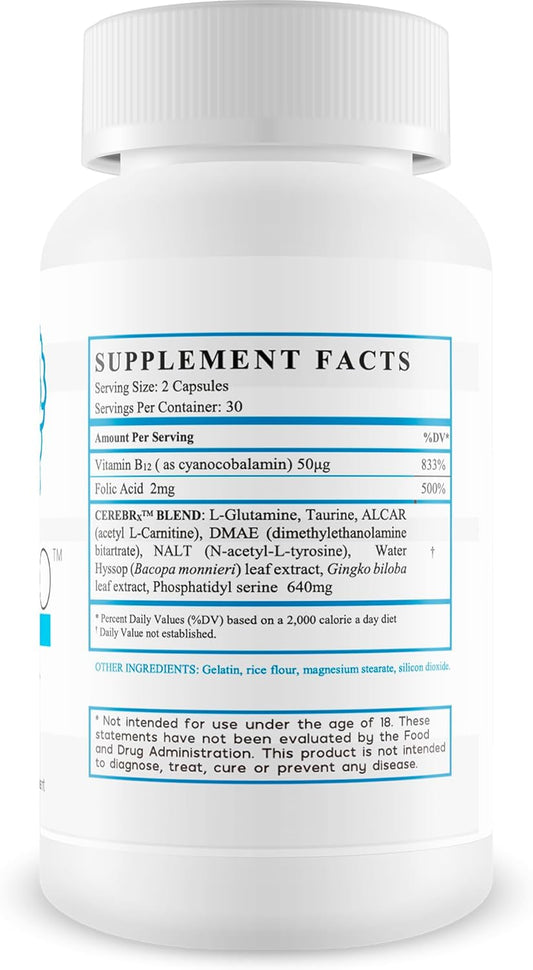 Unbreakable Brain Pro - Our Best Brain Support Supplement - Premium Brain Memory Support - Natural Brain Health Support - Brain Support For Women & Men - Brain Support Supplements For Memory And Focus