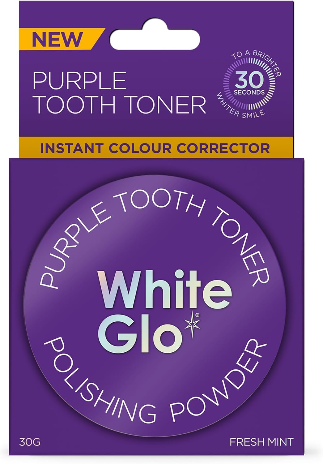 Purple Tooth Toner Whitening Powder