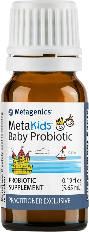 Metagenics Metakids Baby Probiotic - Probiotic Support For Babies And Young Children* - 0.19 Fl Oz - 5.65 Ml - 21 Servings