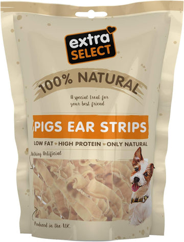 Extra Select Premium Pigs Ear Strips, 500 g?11PEARSS