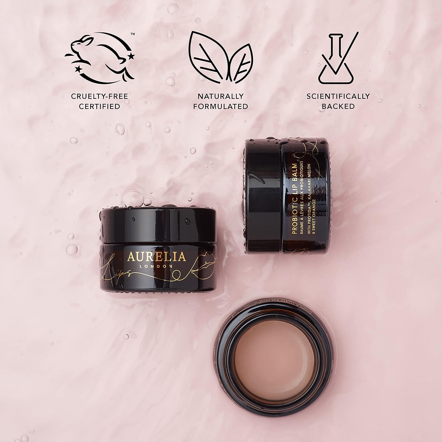 Probiotic Lip Balm | Ultimate Probiotic to Hydrate and Repair | Supports Anti Ageing | Made from Natural Ingredients | Suitable for Sensitive Skin | Aurelia London 15g : Amazon.co.uk: Beauty