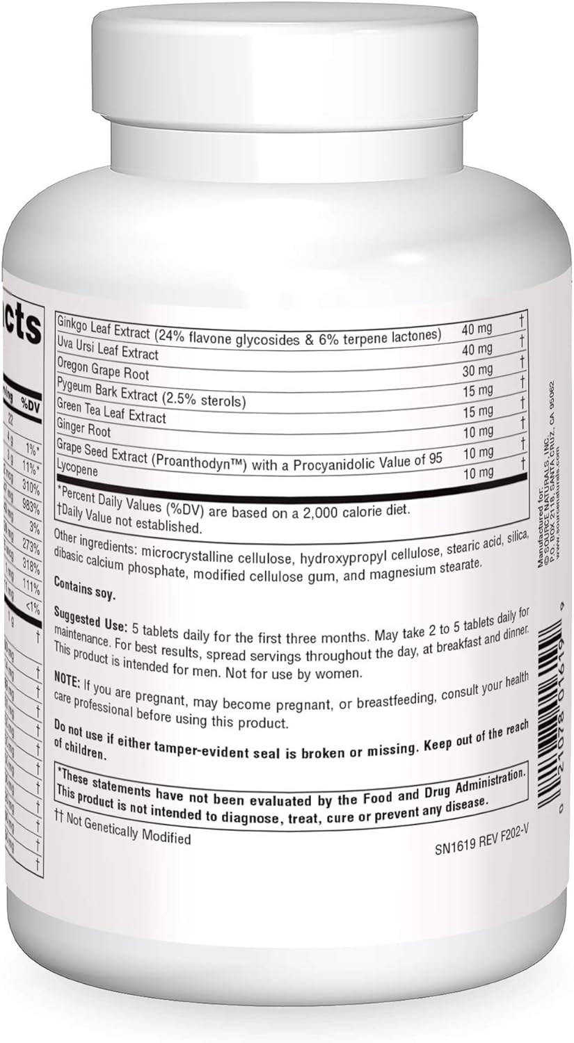 Source Naturals Prosta-Response - Supports Prostate Function and Healthy Urine ow - 180 Tablets