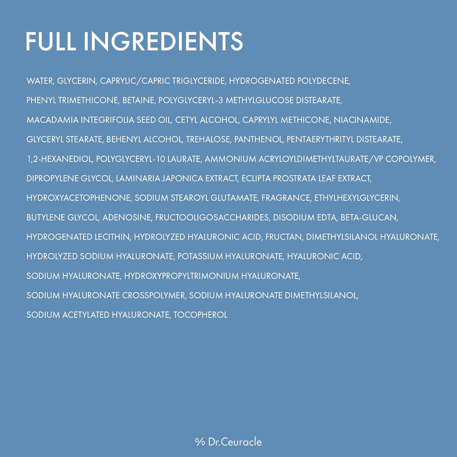 Dr.Ceuracle Hyal Reyouth Night Cream - Korean Skincare Overnight Face Moisturizer For Moisturizing And Hydrating, Formulated With Hyaluronic Acid Complex (60G / 2.11 Oz.) : Beauty & Personal Care