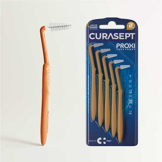Curasept Proxi Angle T14 Cone Ocra/Dark Gold