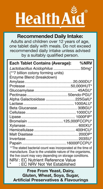 Healthaid Digeston Max Tablets, 30-Count