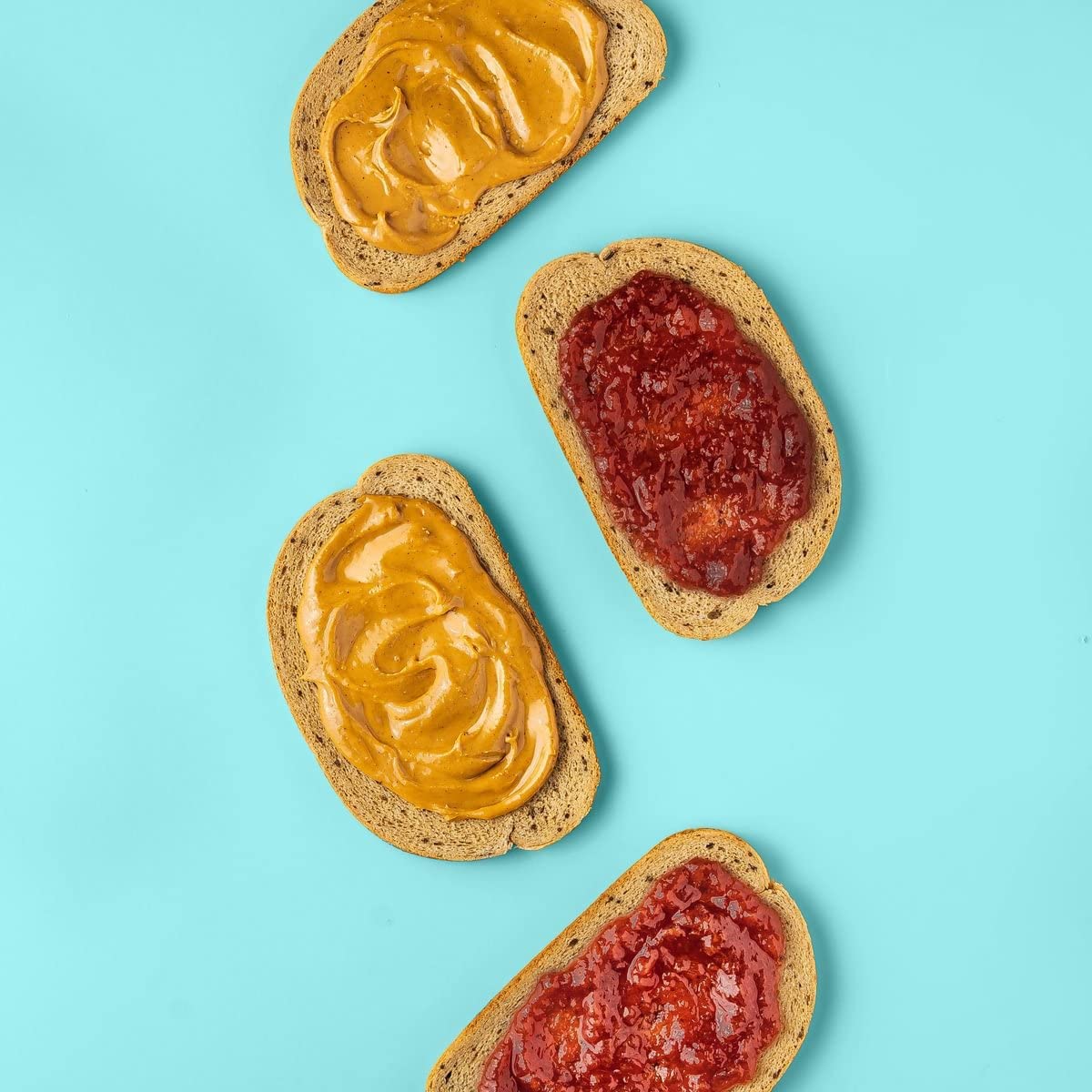 Good Good Sweet Concord Grape Jelly & Creamy Peanut Butter - Keto Friendly - Low Carb & No Added Sugars - Vegan - Gluten Free - Preserves : Grocery & Gourmet Food