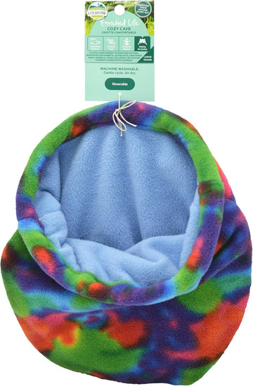 Oxbow Animal Health Oxbow Enriched Life Small Animal Accessories - Cozy Cave For Rabbits, Guinea Pigs, Chinchillas, Hamsters, Gerbils & Other Small Pets - Large (Pack Of 1)