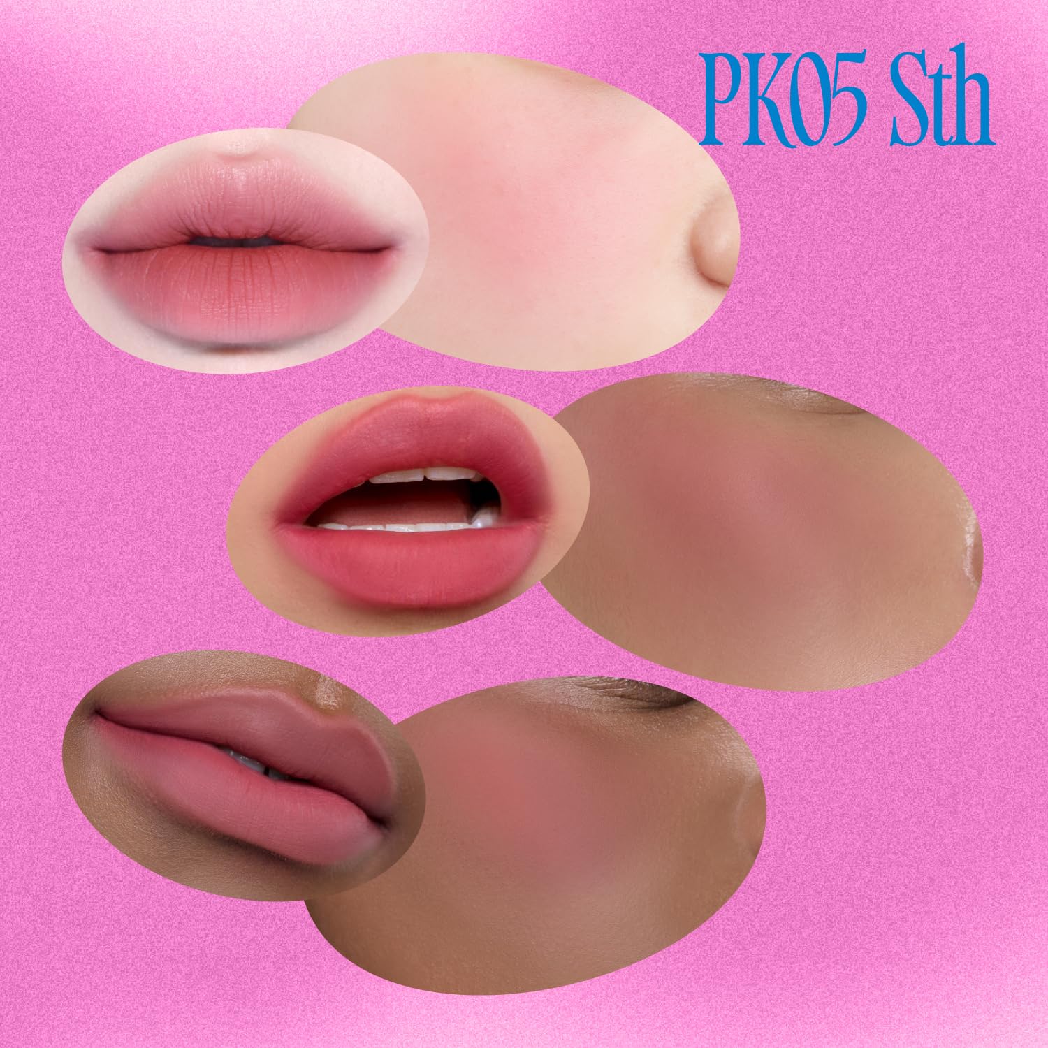 Lip&Cheek Blurry Pudding Pot | Sth | Makeup Blush, Buildable Lightweight, Multi-Use Soft Matte Finish | 5G