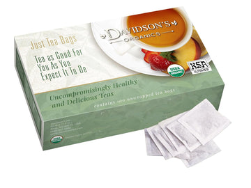 Davidson'S Organics, Ayurvedic Infusions, Energize, 100-Count Unwrapped Tea Bags