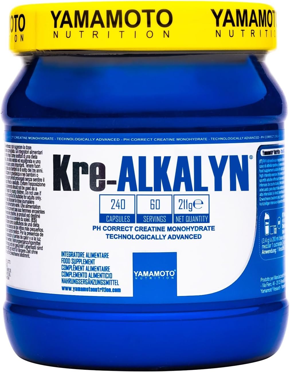 Yamamoto Nutrition Kre-Alkalyn® 240 Capsules