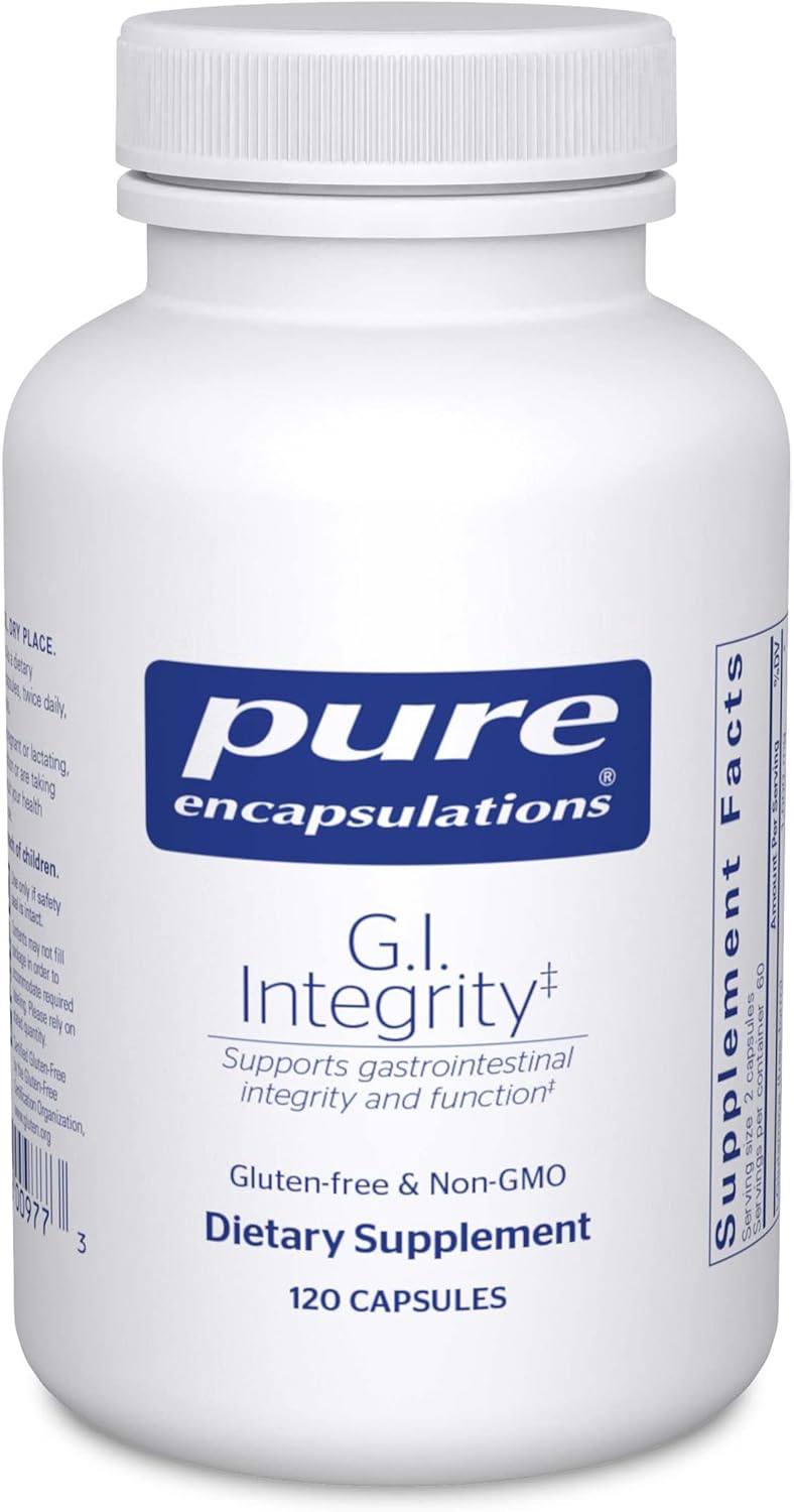 Pure Encapsulations G.I. Integrity | Enhanced Support For Gastrointestinal Integrity And Function | 120 Capsules