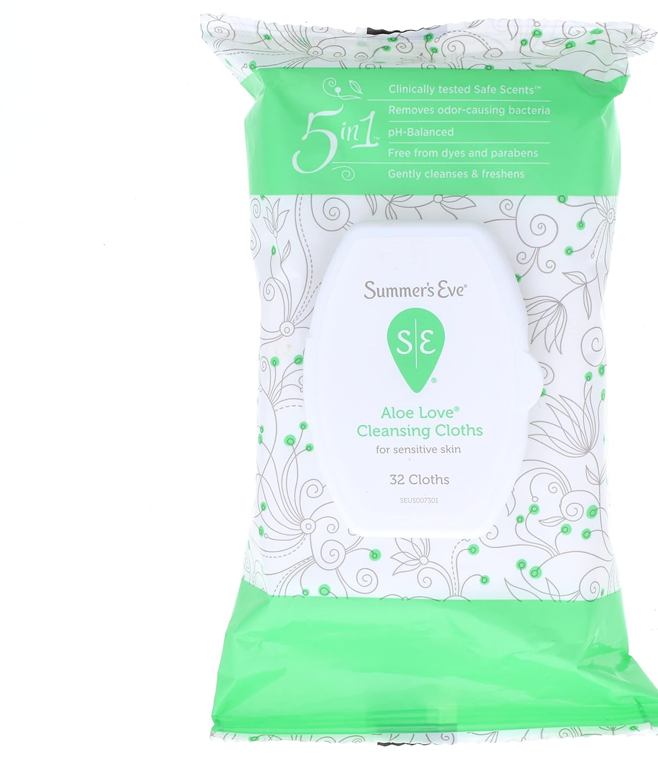 Summer'S Eve Cleansing Cloths, Aloe Love, 32 Ea - 2Pc