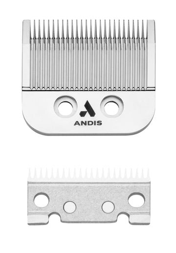 Andis – 01556, Master Mlx Standard Replacement Blade – Built With Stainless Carbon Steel, Adjusts From 000-1, Long-Lasting Sharp Blade, Leaves Hair 1/125 Inches Or 0.2Mm Short – Grey