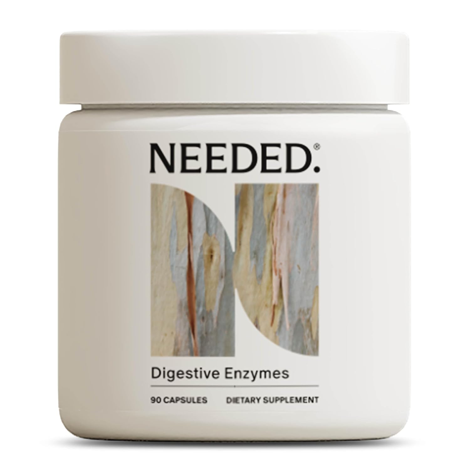 Needed. Digestive Enzymes Support - Daily Essential Enzymes Support For Bloating Relief - 90 Capsules With 14 Clinically Backed Digestive Enzymes