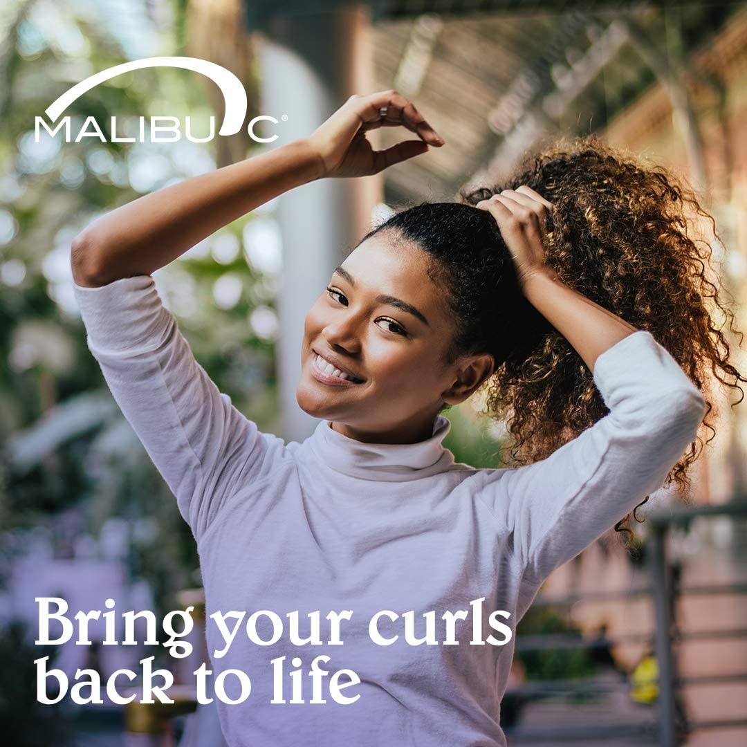 Malibu C Curl Wellness Shampoo (33.8 oz) - Cleansing Shampoo for Curly Hair to Promote Bounce & Curl Definition - Hair Care for Natural Curls, Textured Hair, and Perms : Beauty & Personal Care
