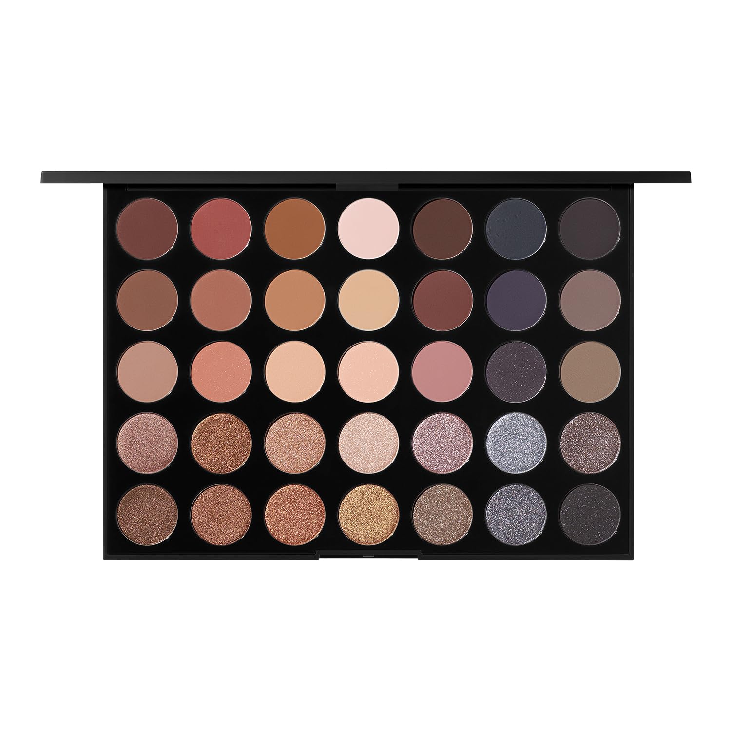 Morphe 35Mi Magic Mirror Artistry Palette - Makeup Palette With Matte & Shimmer Shades - Made To Build, Blend & Layer Flawlessly For Everyday, Versatile Makeup Looks (1.98 Oz)