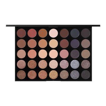 Morphe 35Mi Magic Mirror Artistry Palette - Makeup Palette With Matte & Shimmer Shades - Made To Build, Blend & Layer Flawlessly For Everyday, Versatile Makeup Looks (1.98 Oz)