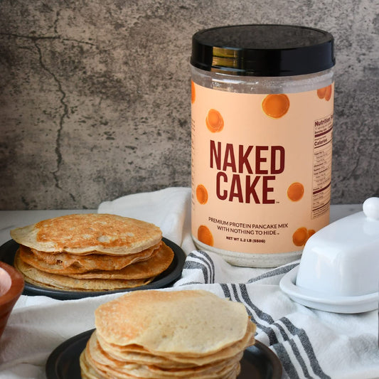 Naked Cake - High Protein Pancake & Waffle Mix, 22G Protein Per Serving, Gluten Free, Non-Gmo, No Soy, No Artificial Sweeteners, Flavors Or Colors - 1.2 Lb (Buttermilk)