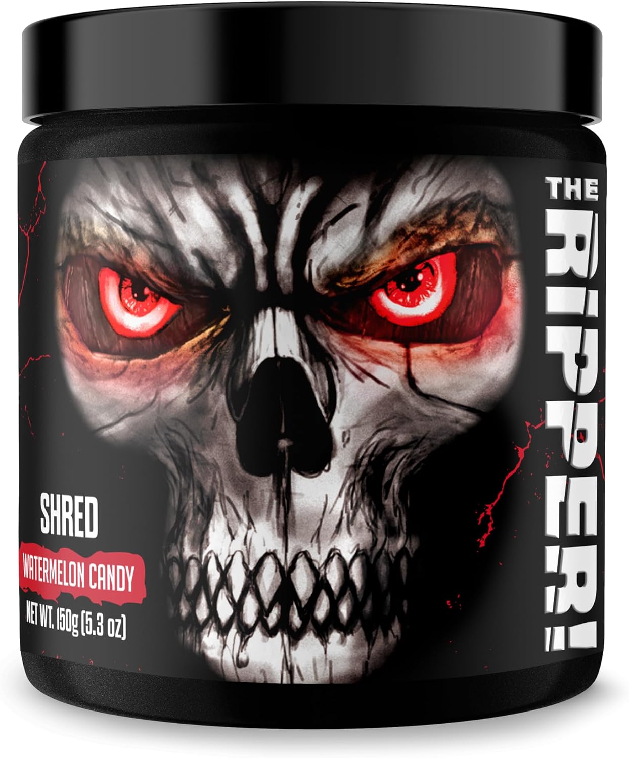 Jnx Sports The Ripper! Shredding Thermogenic Fat Burner - Blue Raspberry 30 Servings | Advanced Fast Acting Thermogenic Pre-Workout, Appetite Suppressant For Men & Women
