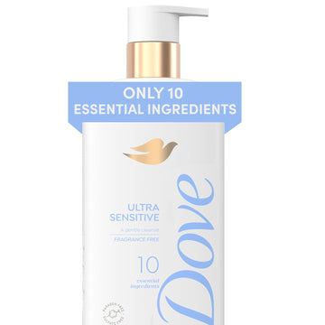 Dove Serum Body Wash Ultra Gentle Hydrating Cleanse With Only 10 Essential Ingredients 18.5 Fl Oz