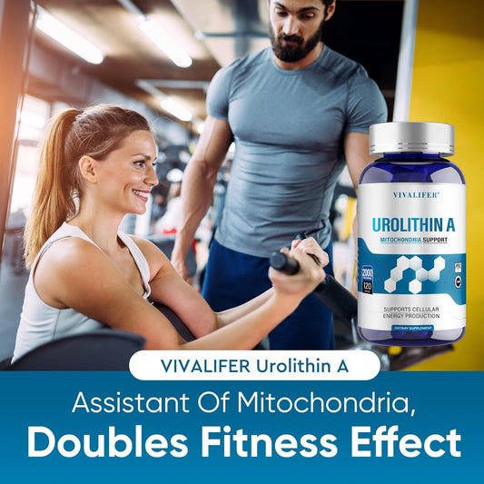 Urolithin A Supplement 2000 Mg - 240 Capsules Powerful Antioxidant Protection, Promoting Healthy Aging & Mitochondrial Health And Cell Repair Support For Men & Women