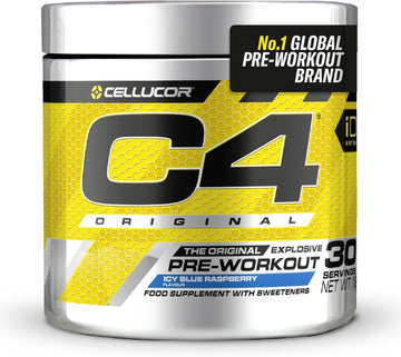 C4 Original Pre Workout Powder, Cola, 60 Servings | Zero Sugar Pre Workout Energy Drink Powder With 150Mg Caffeine, 1500Mg Creatine Monohydrate, 1600Mg Beta Alanine