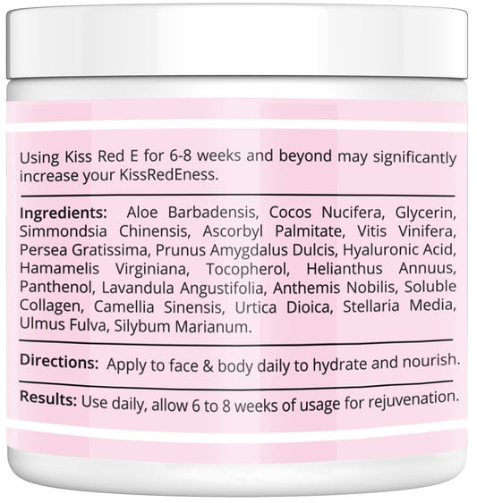 Kissrede Best Anti Aging Body Cream. Moisturizing Cream For Face Hands Body. Natural Anti Aging Cream Dry Skin - Vegan Organic 4 Oz