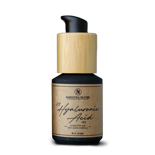 Nanoceutical Solutions Nano 2% Hyaluronic Acid + B5, Instant Absorption, Hydrates And Moisturizes Deep Within The Tissue And Cells Of Your Skin. -25% Discount Available!