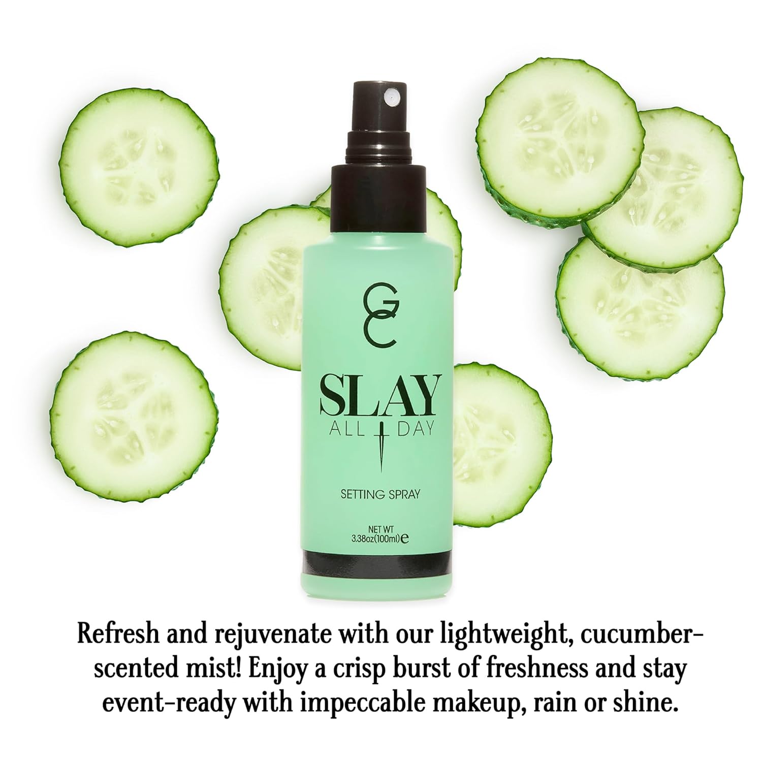 Gerard Cosmetics Slay All Day Makeup Setting Spray (Mint Chocolate Chip Scented), Matte Finish With Oil Control, Cruelty Free, Long Lasting Finishing Spray, 3.38Oz (100Ml) : Beauty & Personal Care