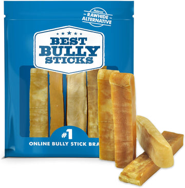 Best Bully Sticks Himalayan Yak Cheese for Dogs, X-Large 4 Pack - Natural Yak Chews for Dogs - Lactose Free Odor Free - Long Lasting Dog Chews