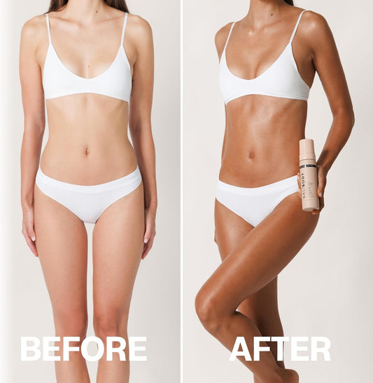 Bali Body Self-Tanning Mousse - Ultra Dark | Deep Bronzed Shade, Streak-Free Green Based Tinted Self-Tanner For All Skin Types | 100% Vegan, Cruelty Free, Australian Made (200 Ml/6.7 Fl Oz)