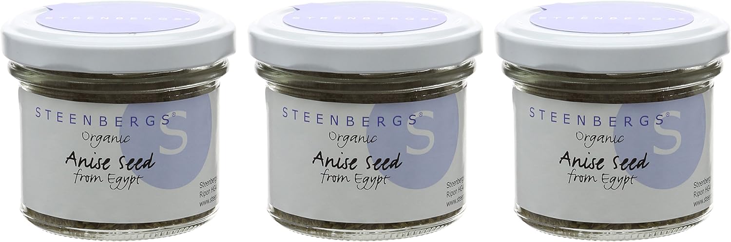 Steenbergs Organic Anise Seed Whole Dried 45G